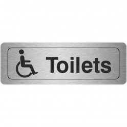 Disabled Toilet Door Sign...