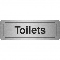 Toilets Door Sign 300mm x...