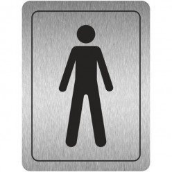 Male Symbol Toilet Door...