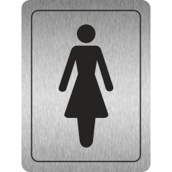Female Symbol Toilet Door...