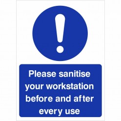 Please Sanitise Your...