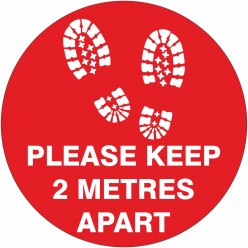 Floor Sign - Please Keep 2...