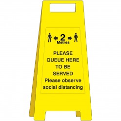Please Queue Here To Be...
