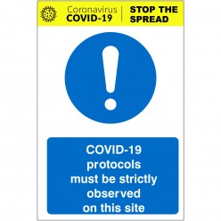 Covid 19 Protocols Must Be...