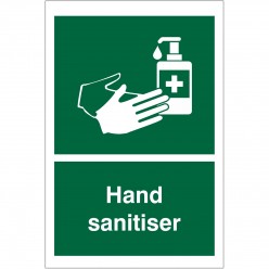 Hand Sanitiser Covid 19 Sign