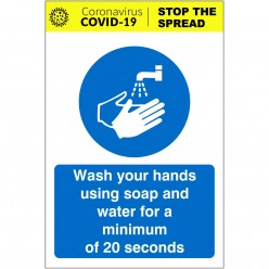 Wash You Hands Using Soap...