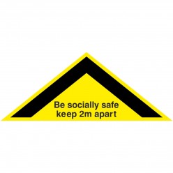 Be Socially Safe Keep 2m...