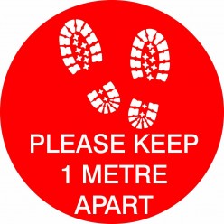Floor Sign - Please Keep 1...