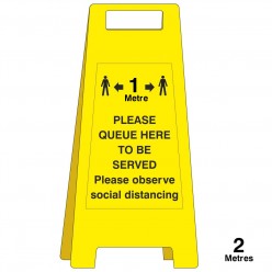 Please Queue Here To Be...