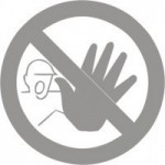 Glass Safety Signs