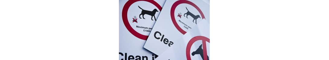 Dog Fouling Signs